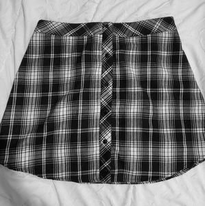 Plaid skirt